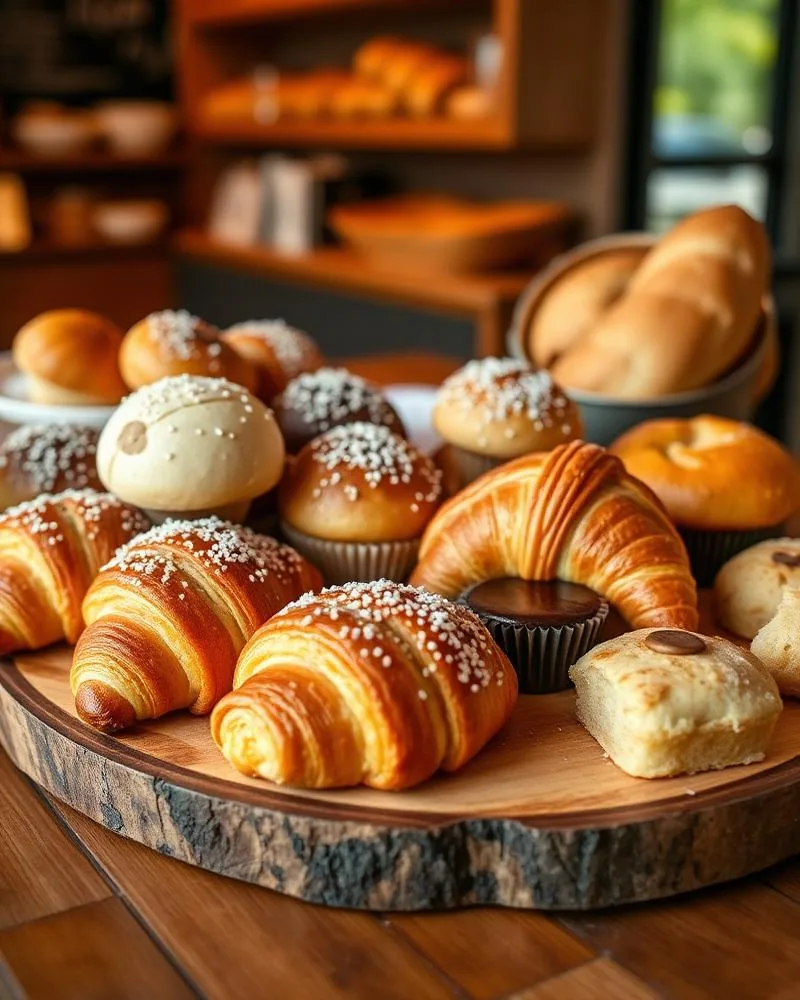 Fresh pastries